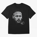 Neymar Signed Oversized T-Shirt Relive FIFA World Cup 2026 Connected to Messi, CR7 and Mbappe, France and Portugal Energy, Champion Mindset, Group Stage Buzz, Knockout Tension and Passionate Fan Culture; Ideal for Football Dads, Football Moms,