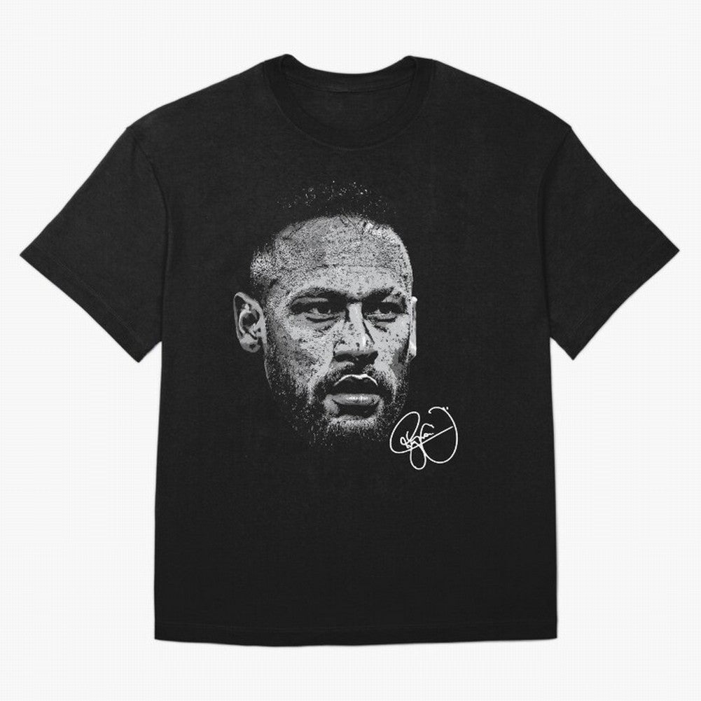 Neymar Signed Oversized T-Shirt Relive FIFA World Cup 2026 Connected to Messi, CR7 and Mbappe, France and Portugal Energy, Champion Mindset, Group Stage Buzz, Knockout Tension and Passionate Fan Culture; Ideal for Football Dads, Football Moms,