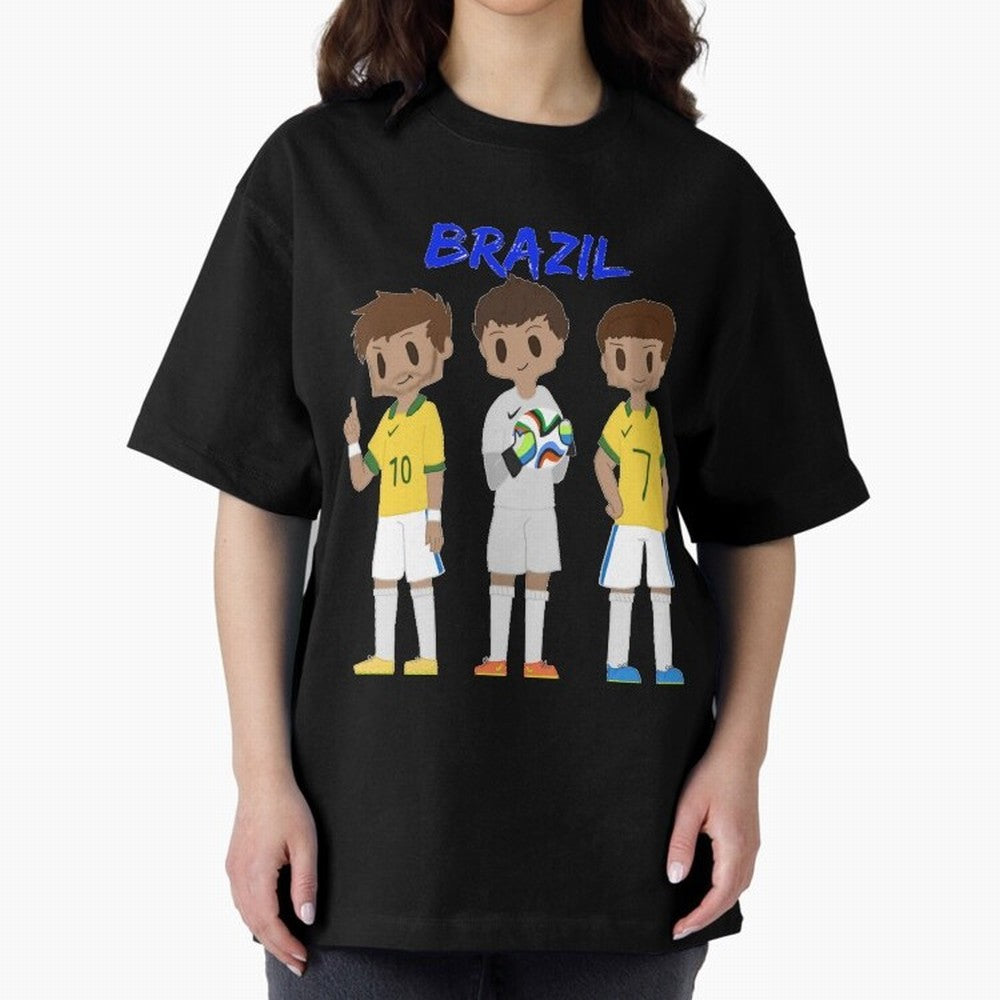 Brazil Essential T-Shirt Join Supporters Worldwide for FIFA World Cup 2026 Inspired by CR7, Argentina and Brazil Energy, Supporter Pride, Iconic Celebrations, Legendary Names and Global Match Day Energy; Ideal for Passionate Fans Who Love Underdog