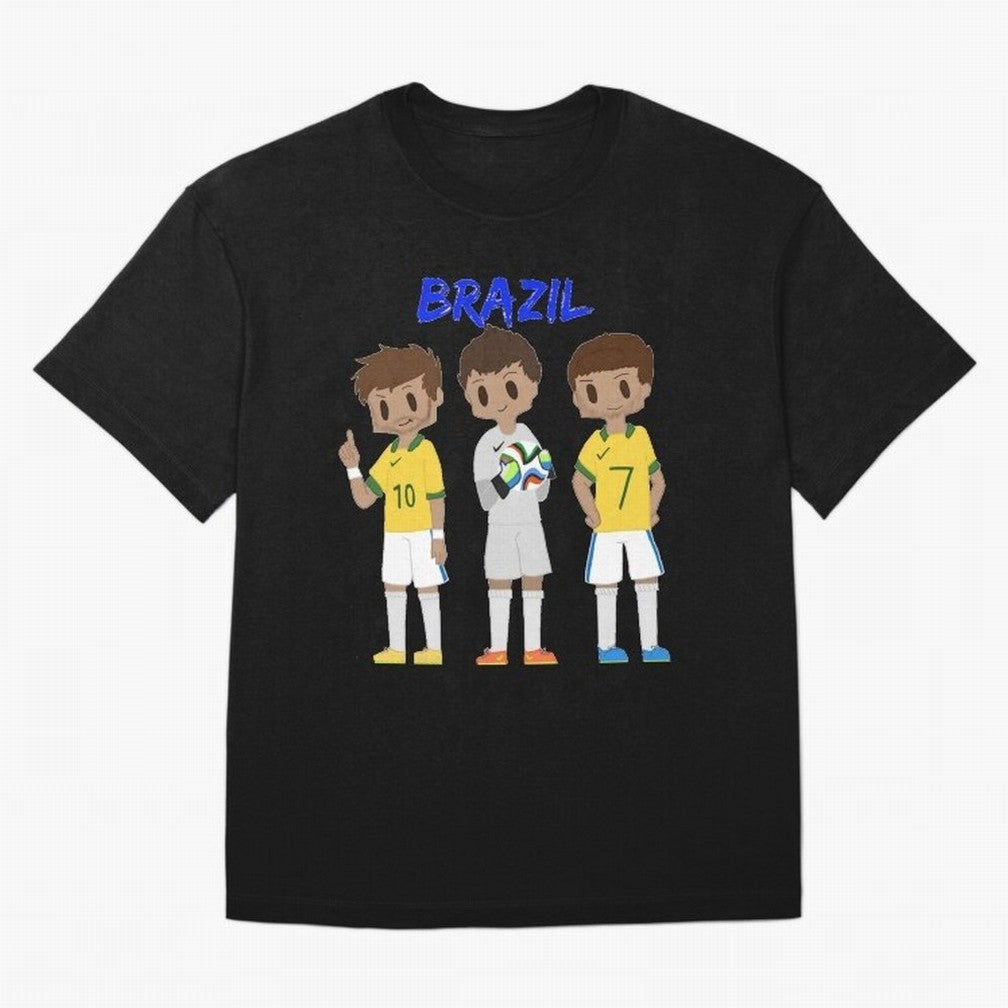 Brazil Essential T-Shirt Join Supporters Worldwide for FIFA World Cup 2026 Inspired by CR7, Argentina and Brazil Energy, Supporter Pride, Iconic Celebrations, Legendary Names and Global Match Day Energy; Ideal for Passionate Fans Who Love Underdog