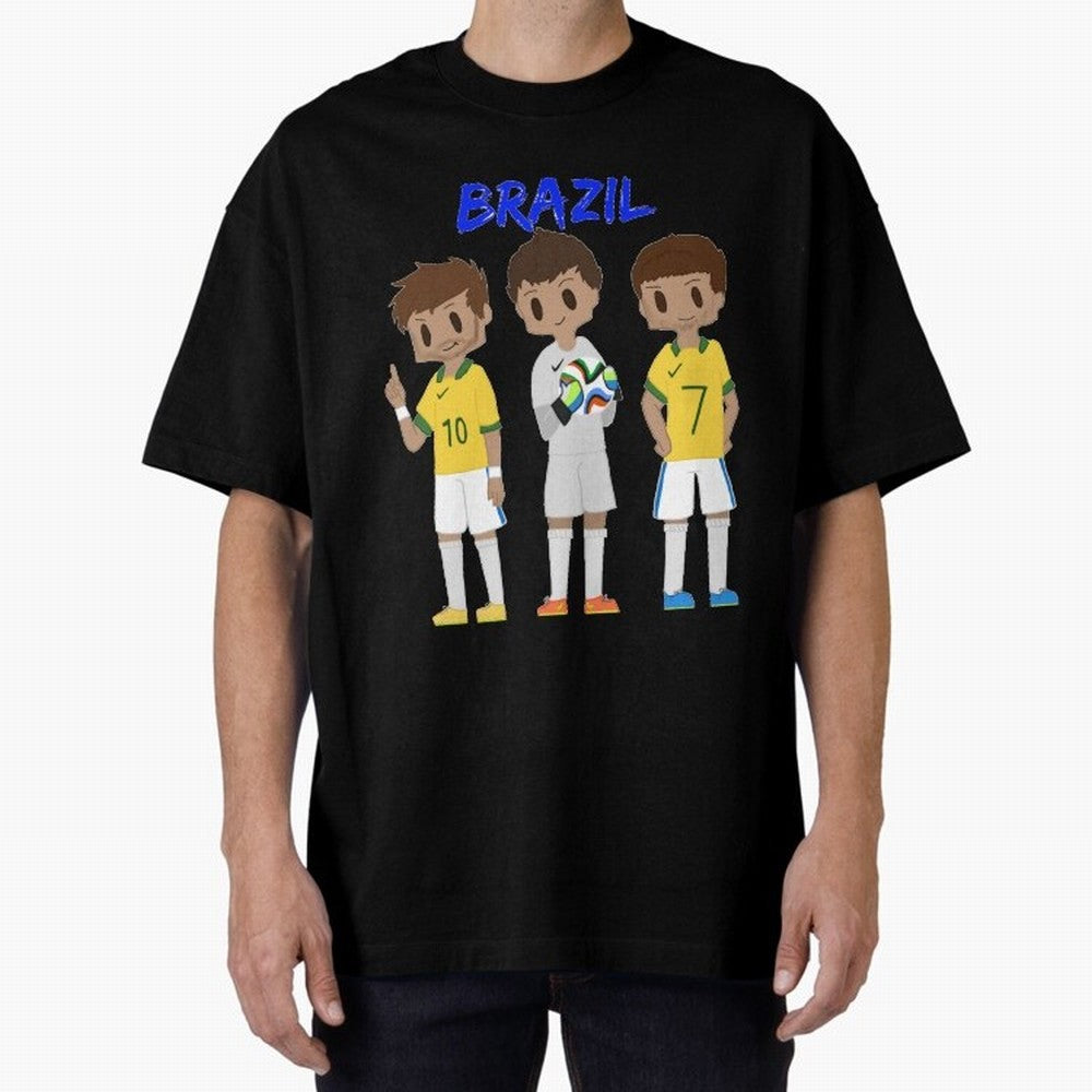 Brazil Essential T-Shirt Join Supporters Worldwide for FIFA World Cup 2026 Inspired by CR7, Argentina and Brazil Energy, Supporter Pride, Iconic Celebrations, Legendary Names and Global Match Day Energy; Ideal for Passionate Fans Who Love Underdog