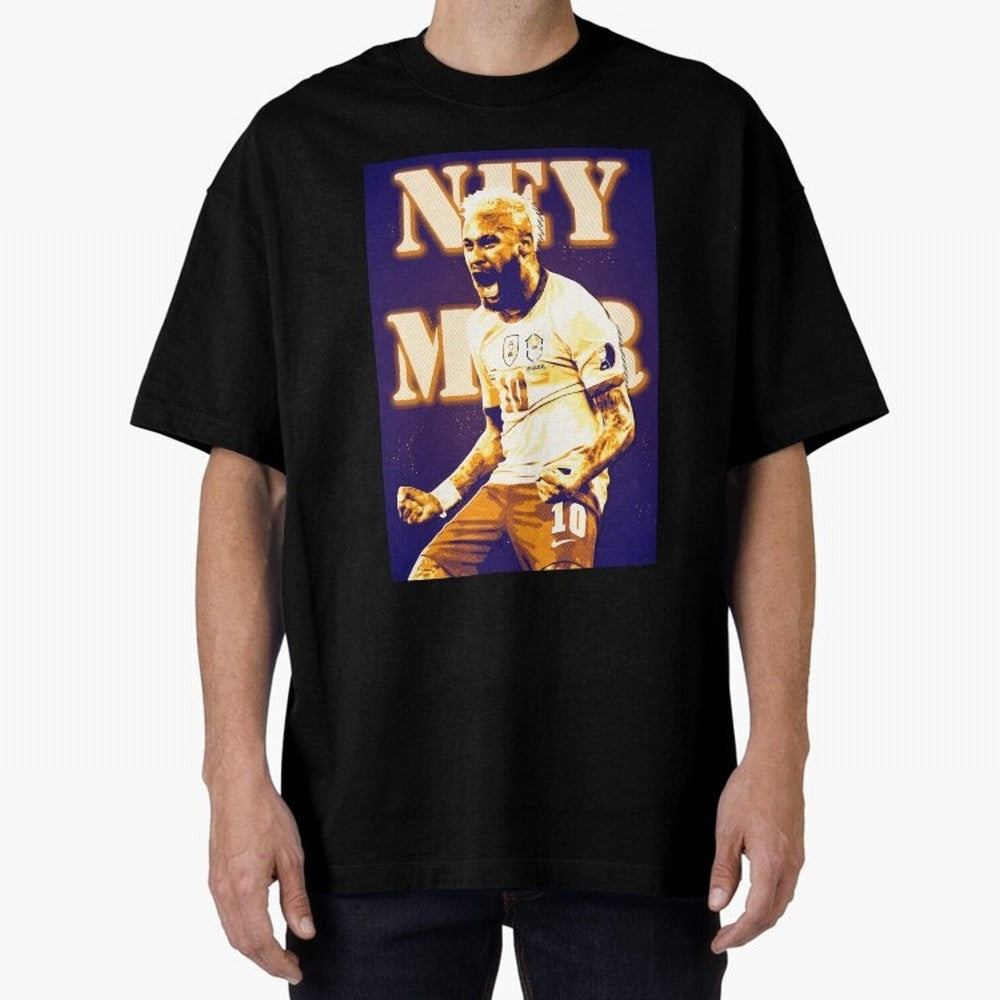 Neymar Jr pop art Classic T-Shirt Honor Global Football Passion for FIFA World Cup 2026 Group Stage, Driven by Messi, Neymar and Mbappe, France and Portugal, Football Festival Excitement, Trophy Ambitions, Country Rivalries and Star Player Buzz;