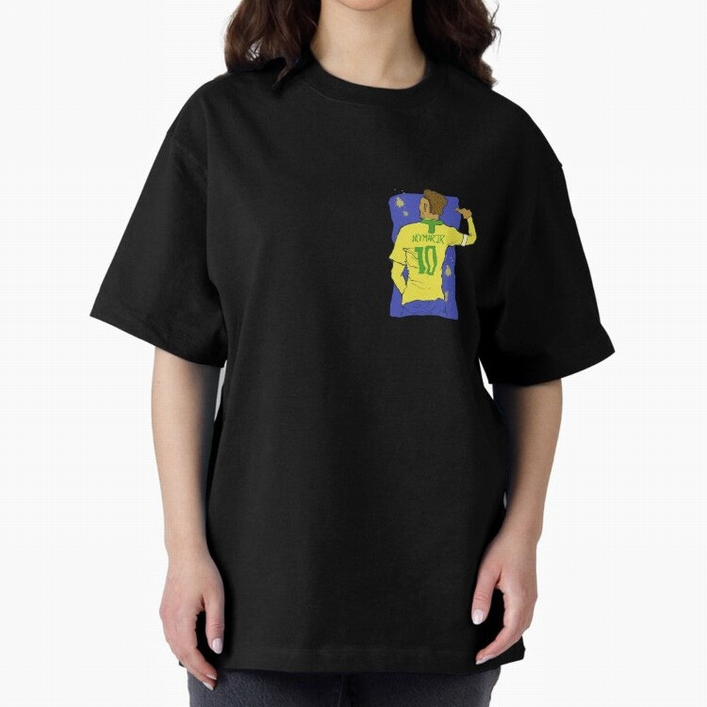 Neymar Jr. in Brazilian Glory Oversized T-Shirt Make Every Kick Count in the FIFA World Cup 2026 Group Stage Journey through Mbappe and Neymar Highlights, Portugal Pride, Football Festival Excitement, Trophy Ambitions, Country Rivalries and Star
