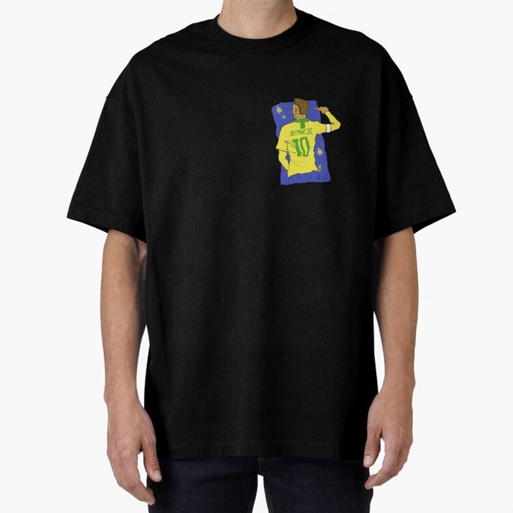 Neymar Jr. in Brazilian Glory Oversized T-Shirt Make Every Kick Count in the FIFA World Cup 2026 Group Stage Journey through Mbappe and Neymar Highlights, Portugal Pride, Football Festival Excitement, Trophy Ambitions, Country Rivalries and Star