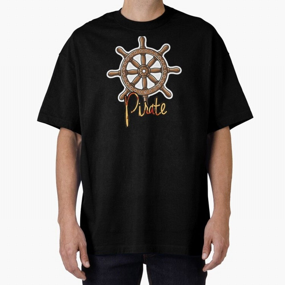 pirate, steering wheel, wheel, pirates of the Caribbean, Brandon brown, wooden, fashionista pop art, neymar jr art, Oversized T-Shirt Spotlight FIFA World Cup 2026 Group Stage Spirit, Centered on England, Mbappe, Global Supporter Spirit, Legendary