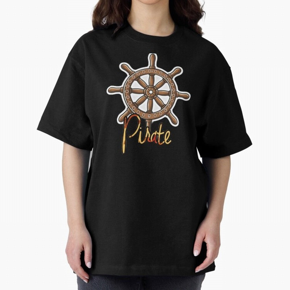 pirate, steering wheel, wheel, pirates of the Caribbean, Brandon brown, wooden, fashionista pop art, neymar jr art, Oversized T-Shirt Spotlight FIFA World Cup 2026 Group Stage Spirit, Centered on England, Mbappe, Global Supporter Spirit, Legendary