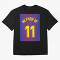 NEYMAR JR FOOTBALL SOCCER JERSEY BARCELONA Oversized T-Shirt Turn Football Passion into Match Day Hype around FIFA World Cup 2026 USA Canada Mexico, Haaland, England and Germany, Match Day Excitement, Supporter Culture, Golden Goals and Global