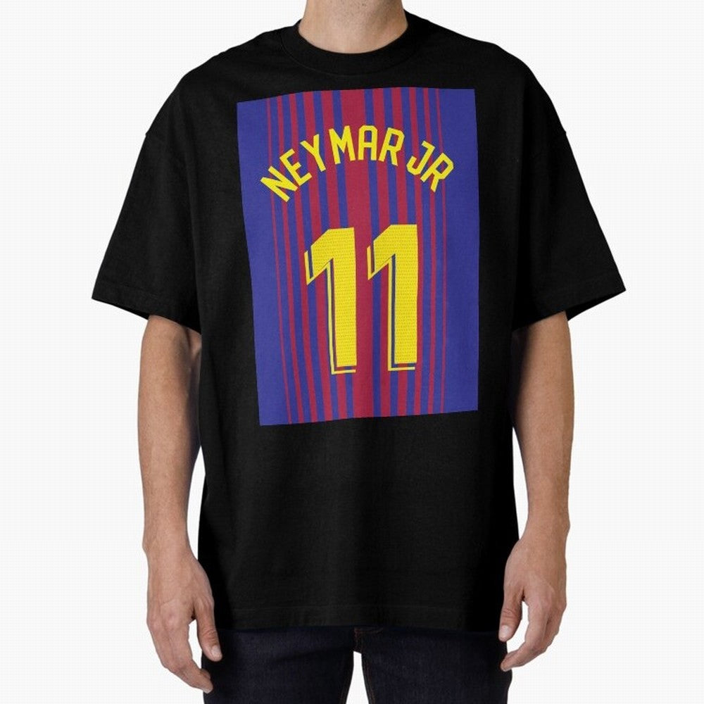 NEYMAR JR FOOTBALL SOCCER JERSEY BARCELONA Oversized T-Shirt Turn Football Passion into Match Day Hype around FIFA World Cup 2026 USA Canada Mexico, Haaland, England and Germany, Match Day Excitement, Supporter Culture, Golden Goals and Global