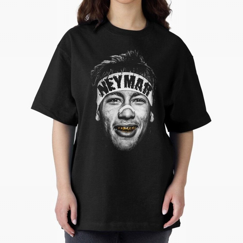 Design Big Face Neymar Jr. Classic T-Shirt Make Your Look Match FIFA World Cup 2026 USA Canada Mexico Celebrating Cristiano Ronaldo, England, France and Netherlands Energy, Champion Mindset, Group Stage Buzz, Knockout Tension and Passionate Fan