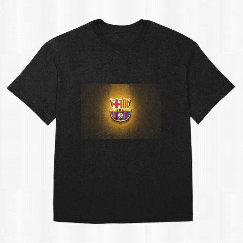 barcelona Oversized T-Shirt Wear the Spirit of FIFA World Cup 2026 for Fans of Cristiano Ronaldo and Brazil, Portugal and Argentina, Bringing Vintage Soccer Flavor, Modern Football Stars, National Flags and Final Night Emotion; Perfect for Fans,