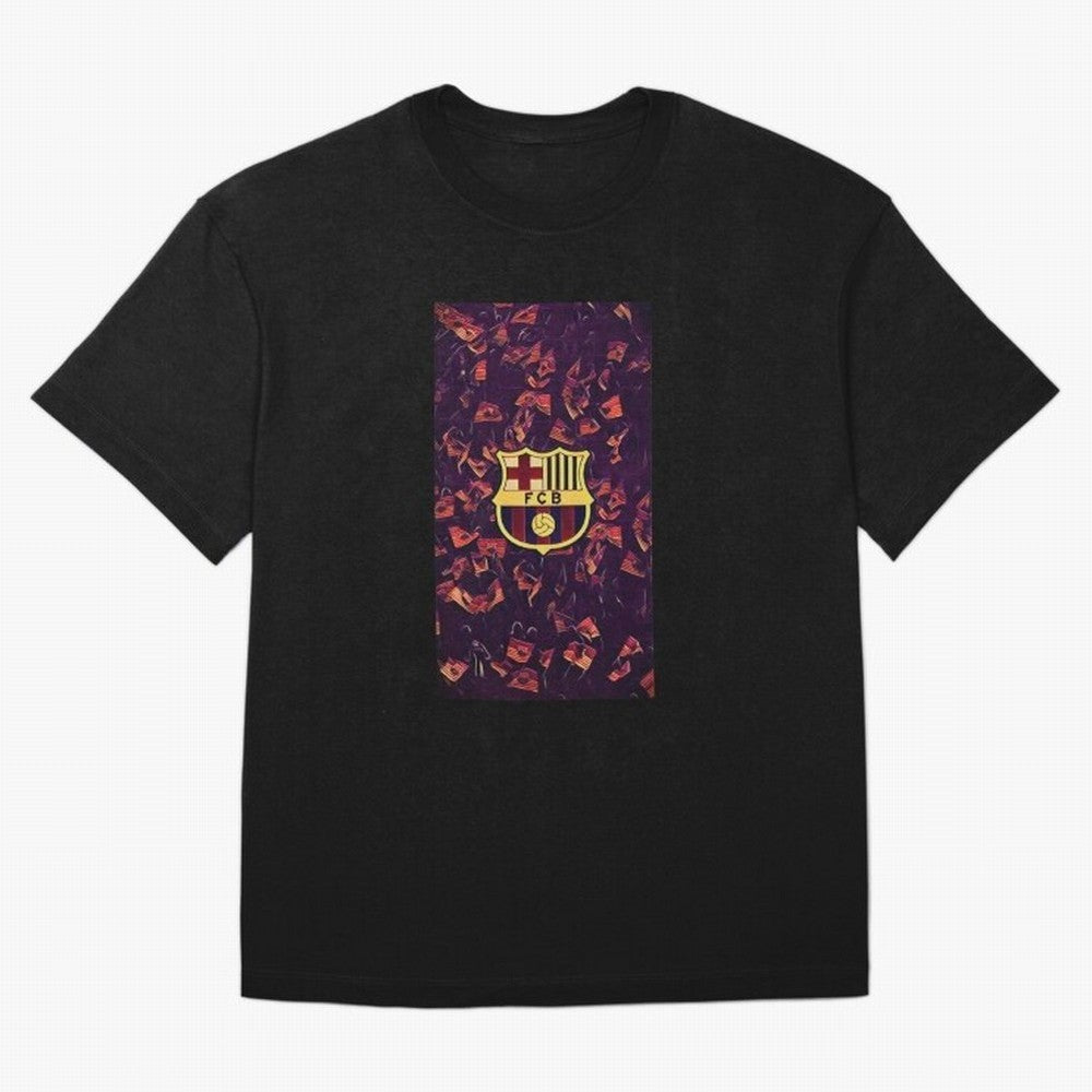 barcelona Classic T-Shirt Stand with the FIFA World Cup 2026 Journey through Messi and Cristiano Ronaldo Highlights, Germany Pride, Championship Spirit, Famous Goals, Roaring Crowds and International Football Unity; Built for Supporters Chasing