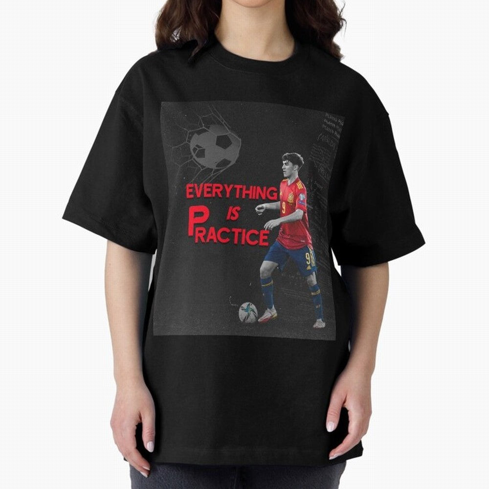 Pablo Gavi Oversized T-Shirt Celebrate the Biggest Stage of Global Football Passion for FIFA World Cup 2026 USA Canada Mexico, Filled with Neymar, England, France and Netherlands, Fan Favorite Moments, National Team Passion, Big Match Drama and