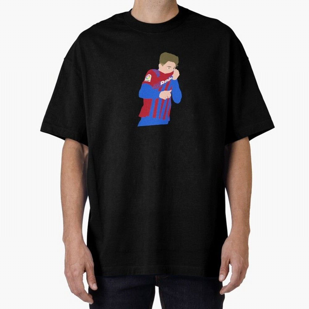 Gavi Barcelona Oversized T-Shirt Feel FIFA World Cup 2026 Group Stage for Fans of CR7 and Brazil, Bringing Sports Nostalgia, International Competition, Famous Players and Unforgettable Victories; Made for Collectors Who Enjoy Iconic Players,
