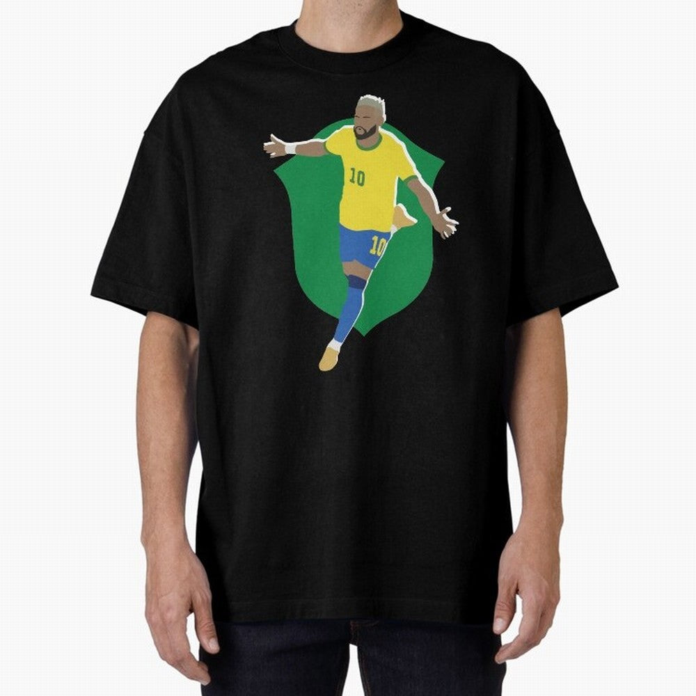Neymar Jr Brazil Superstar Copa America Active T-Shirt Bring International Match Energy to Match Day Hype around FIFA World Cup 2026, Haaland and Mbappe, Spain and Netherlands, Stadium Chants, National Pride, Trophy Dreams and Unforgettable