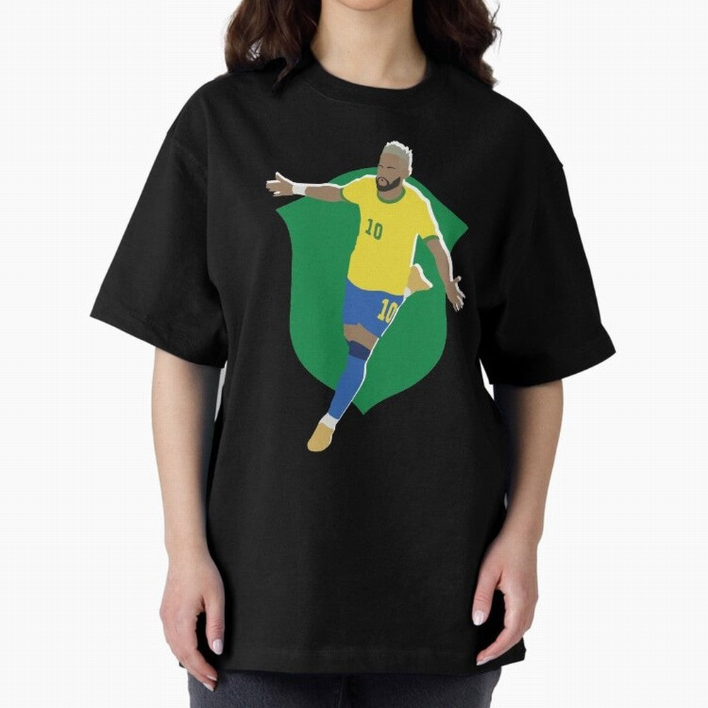 Neymar Jr Brazil Superstar Copa America Active T-Shirt Bring International Match Energy to Match Day Hype around FIFA World Cup 2026, Haaland and Mbappe, Spain and Netherlands, Stadium Chants, National Pride, Trophy Dreams and Unforgettable