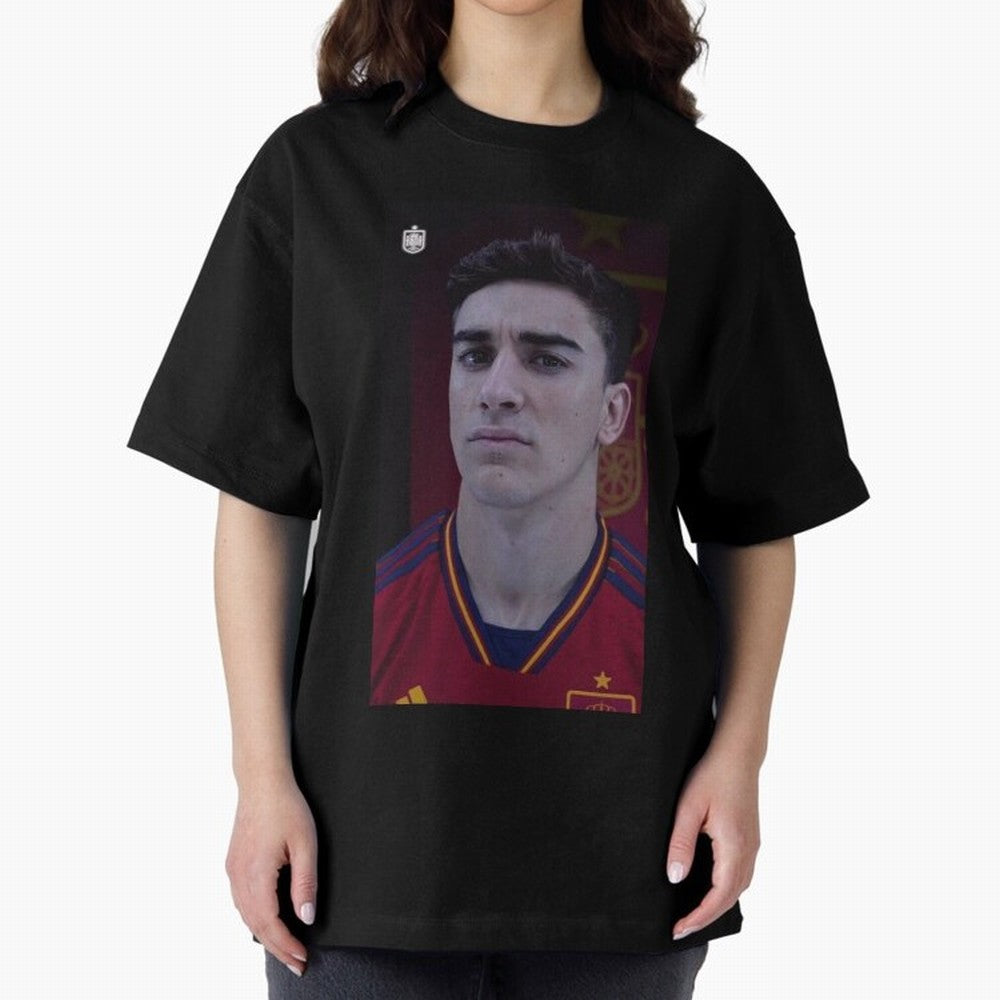 gavi Boxy T-Shirt Honor Football Greatness during Global Football Passion for FIFA World Cup 2026, Made for Mbappe and Neymar, Portugal, Stadium Chants, National Pride, Trophy Dreams and Unforgettable Football Memories; Made for Collectors Who