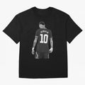 Neymar Jr Black and White Version Oversized T-Shirt Celebrate Football Dreams Across FIFA World Cup 2026 Group Stage Connected to CR7, Portugal, Spain and Germany Energy, Global Supporter Spirit, Legendary Goals, National Colors and Tournament