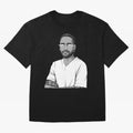 Neymar Jr. Black and White Version Oversized T-Shirt Celebrate Global Passion for Global Football Passion for FIFA World Cup 2026, Filled with Neymar, Haaland and Cristiano Ronaldo, France, Stadium Chants, National Pride, Trophy Dreams and