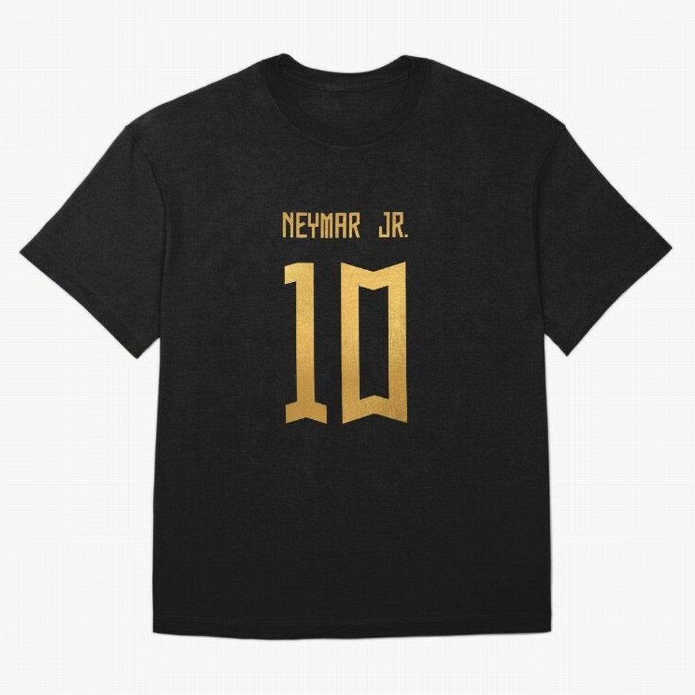 Copy of Neymar Jr Brazil Jersey 2023 Oversized T-Shirt Bring Home FIFA World Cup 2026 Spirit, Filled with Argentina, Messi, CR7 and Mbappe, Retro Football Energy, Iconic Rivalries, Trophy Chase Drama and Stadium Atmosphere; Created for Match Day