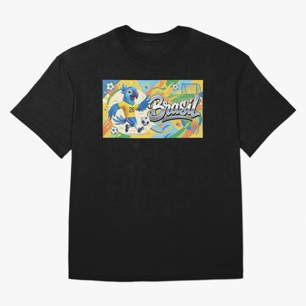World Cup 2026 Brazil Soccer Team Fan Art Classic T-Shirt Follow the Final Road of Global Football Passion for FIFA World Cup 2026, Built around Haaland and Mbappe, England, Global Supporter Spirit, Legendary Goals, National Colors and Tournament