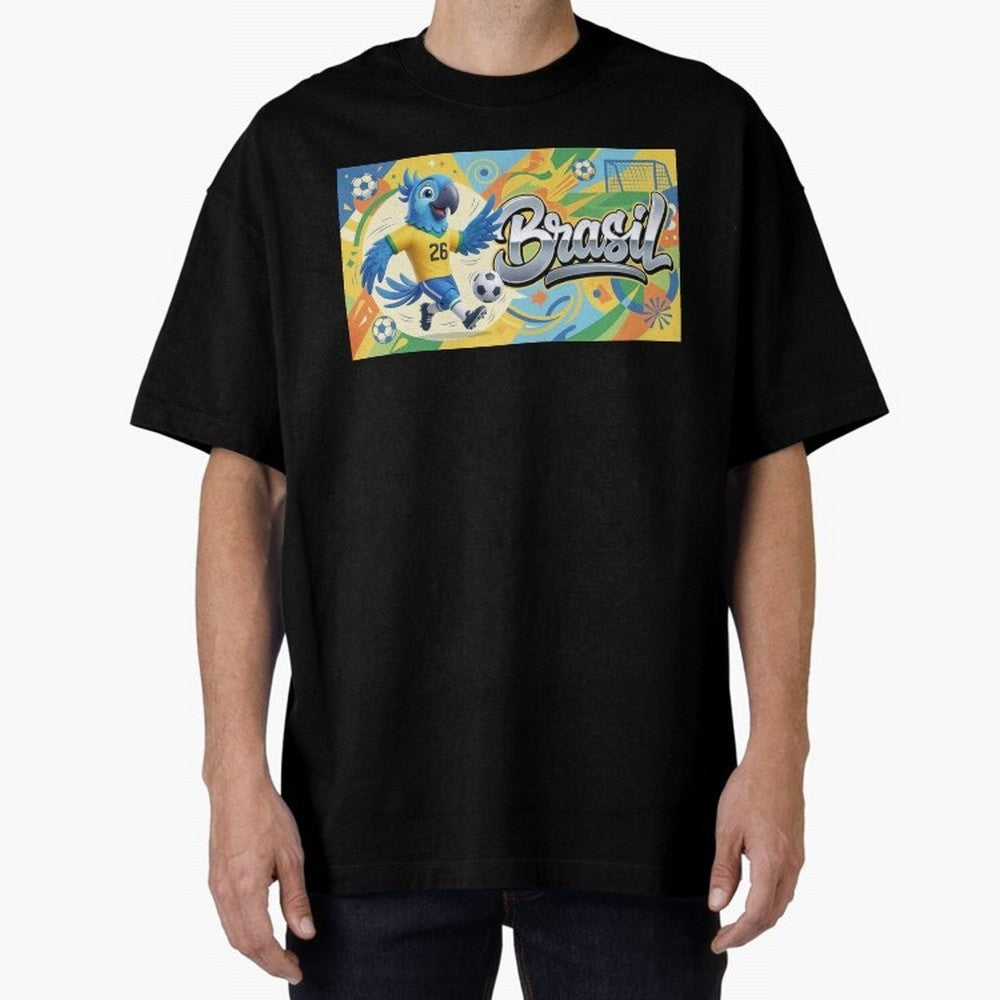 World Cup 2026 Brazil Soccer Team Fan Art Classic T-Shirt Follow the Final Road of Global Football Passion for FIFA World Cup 2026, Built around Haaland and Mbappe, England, Global Supporter Spirit, Legendary Goals, National Colors and Tournament