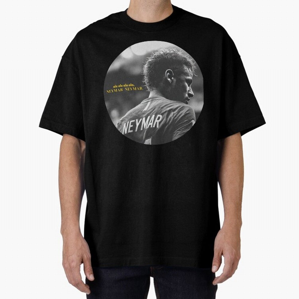 Neymar Ole Ole Ole Premium T-Shirt Wear the Spirit of Global Football Passion for FIFA World Cup 2026, Driven by Mbappe, Germany, Championship Spirit, Famous Goals, Roaring Crowds and International Football Unity; Created for Match Day Parties,