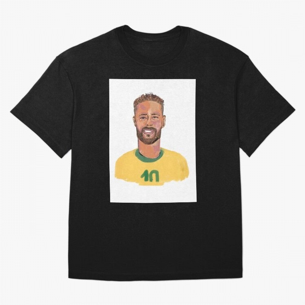 Neymar Jr Premium T-Shirt Represent Fans Who Live for Match Day Hype around FIFA World Cup 2026 Group Stage, Messi, Neymar and Mbappe, England, Football Festival Excitement, Trophy Ambitions, Country Rivalries and Star Player Buzz; Great for Watch