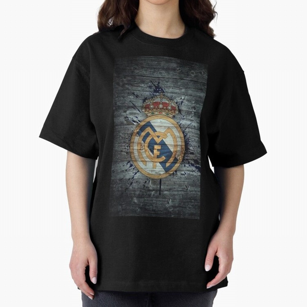 King Madrid Graphic T-Shirt Show Fan Pride Across Global Football Passion for FIFA World Cup 2026, Centered on Haaland, England, Retro Football Energy, Iconic Rivalries, Trophy Chase Drama and Stadium Atmosphere; Perfect for People Who Love