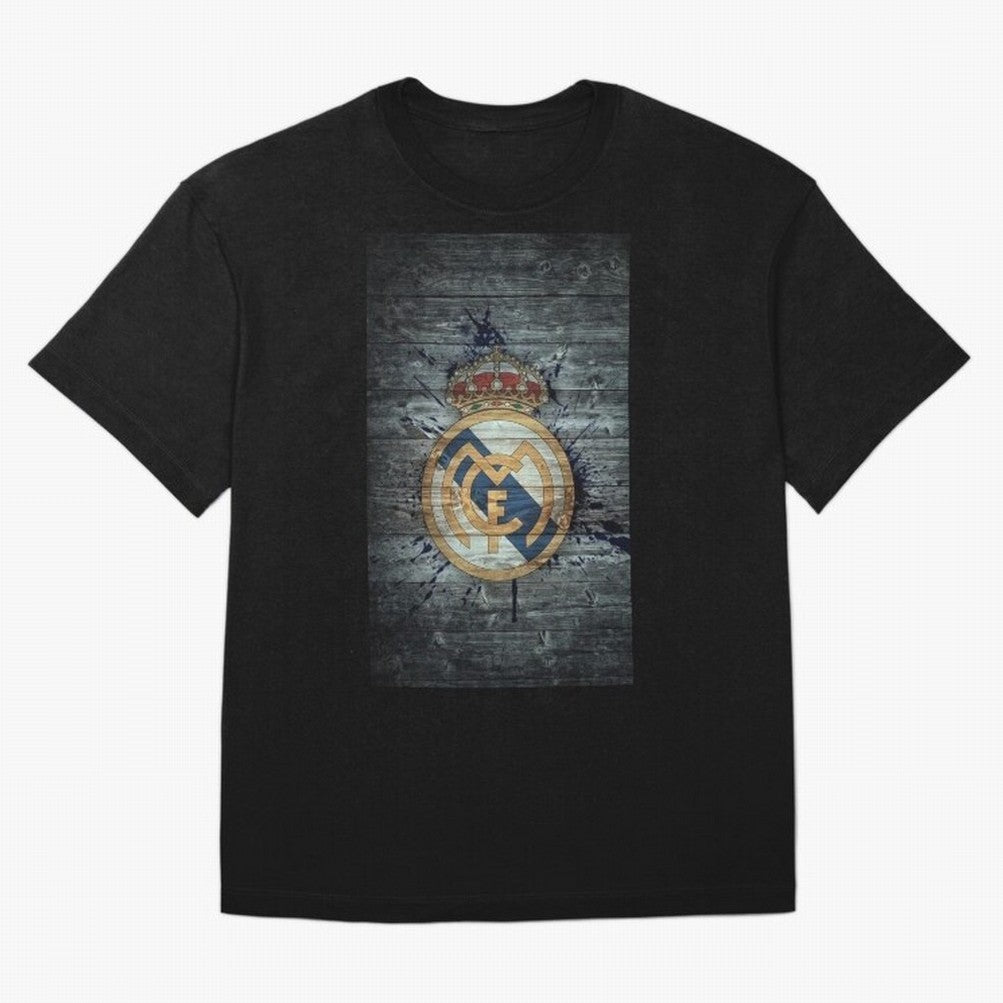 King Madrid Graphic T-Shirt Show Fan Pride Across Global Football Passion for FIFA World Cup 2026, Centered on Haaland, England, Retro Football Energy, Iconic Rivalries, Trophy Chase Drama and Stadium Atmosphere; Perfect for People Who Love