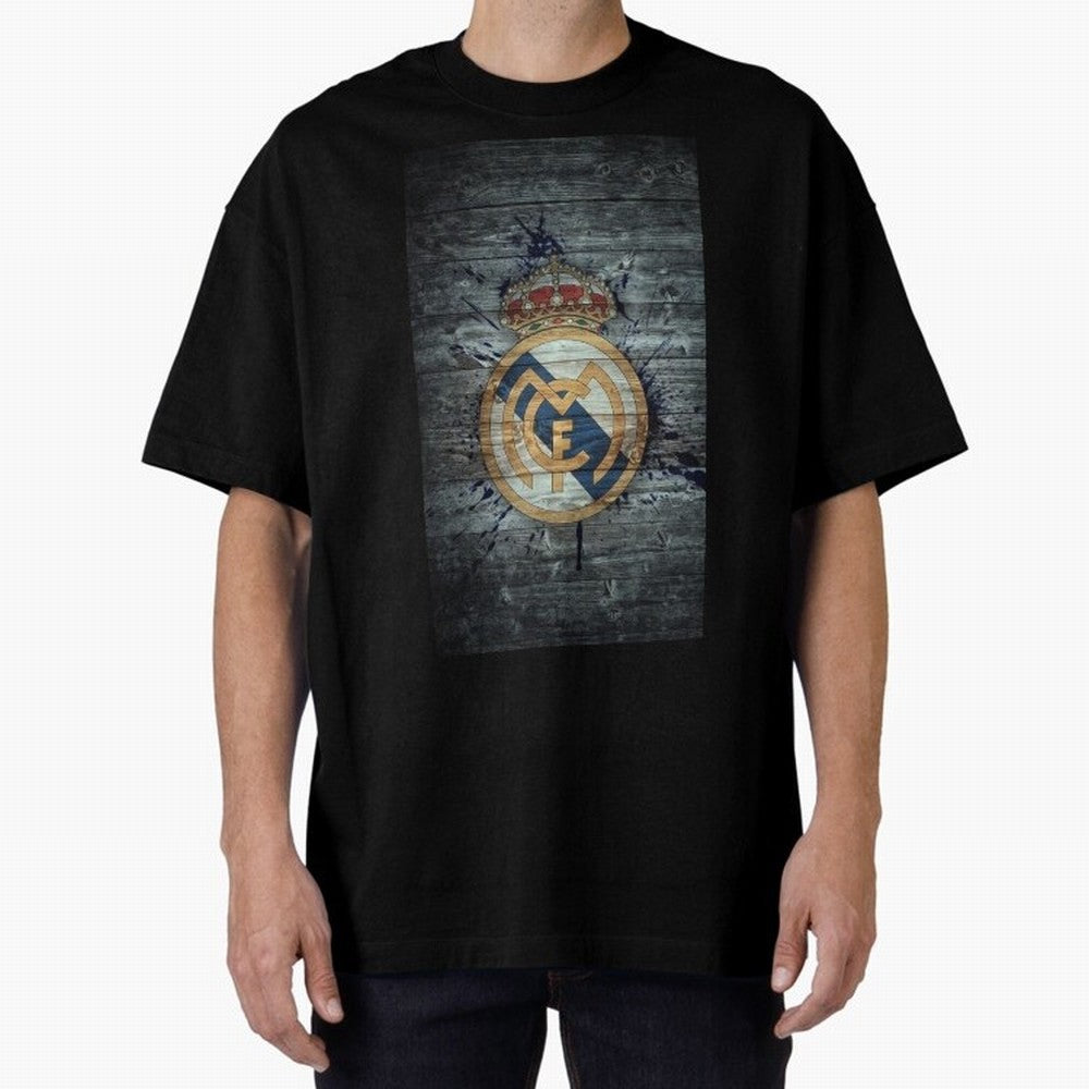 King Madrid Graphic T-Shirt Show Fan Pride Across Global Football Passion for FIFA World Cup 2026, Centered on Haaland, England, Retro Football Energy, Iconic Rivalries, Trophy Chase Drama and Stadium Atmosphere; Perfect for People Who Love
