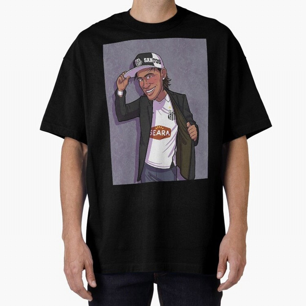Neymar drafted Graphic T-Shirt Celebrate Football Heritage in the FIFA World Cup 2026 Group Stage Journey through CR7 and Messi Highlights, Argentina and Brazil Pride, Vintage Soccer Flavor, Modern Football Stars, National Flags and Final Night
