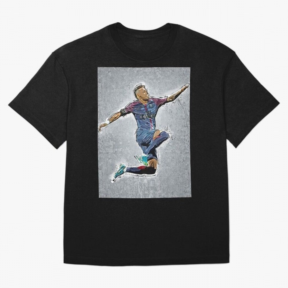 Neymar Jr Premium T-Shirt Bring Legendary Rivalry Energy to Global Football Passion for FIFA World Cup 2026 Group Stage, with Messi, Argentina, France and Brazil, Match Day Excitement, Supporter Culture, Golden Goals and Global Football Passion;