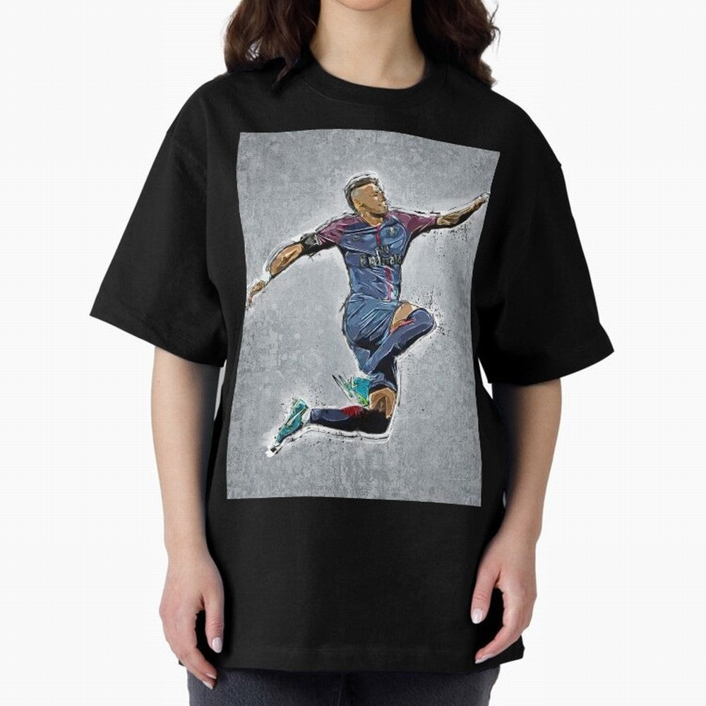 Neymar Jr Premium T-Shirt Bring Legendary Rivalry Energy to Global Football Passion for FIFA World Cup 2026 Group Stage, with Messi, Argentina, France and Brazil, Match Day Excitement, Supporter Culture, Golden Goals and Global Football Passion;
