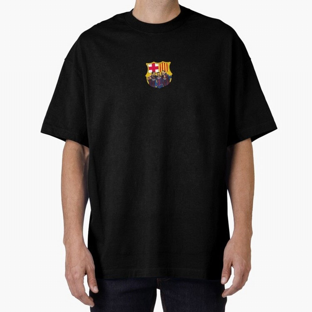 Barcelona logo, Massi, Neymar and Suar Premium T-Shirt Embrace FIFA World Cup 2026 Group Stage for Fans of Neymar and Brazil, Bringing Football Passion, Legendary Performances, Festival Vibes and Supporter Community; Built for Supporters Chasing