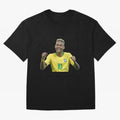Neymar JR Cheering Premium T-Shirt Make Game Day About FIFA World Cup 2026 Group Stage for Fans of Neymar, Haaland and Cristiano Ronaldo and Germany, Bringing Global Supporter Spirit, Legendary Goals, National Colors and Tournament Celebration;