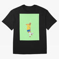 Neymar Brazil Football Control Skills Graphic T-Shirt Celebrate Golden Goal Energy in FIFA World Cup 2026 Group Stage for Fans of Messi and Cristiano Ronaldo and Argentina, Bringing Match Day Excitement, Supporter Culture, Golden Goals and Global