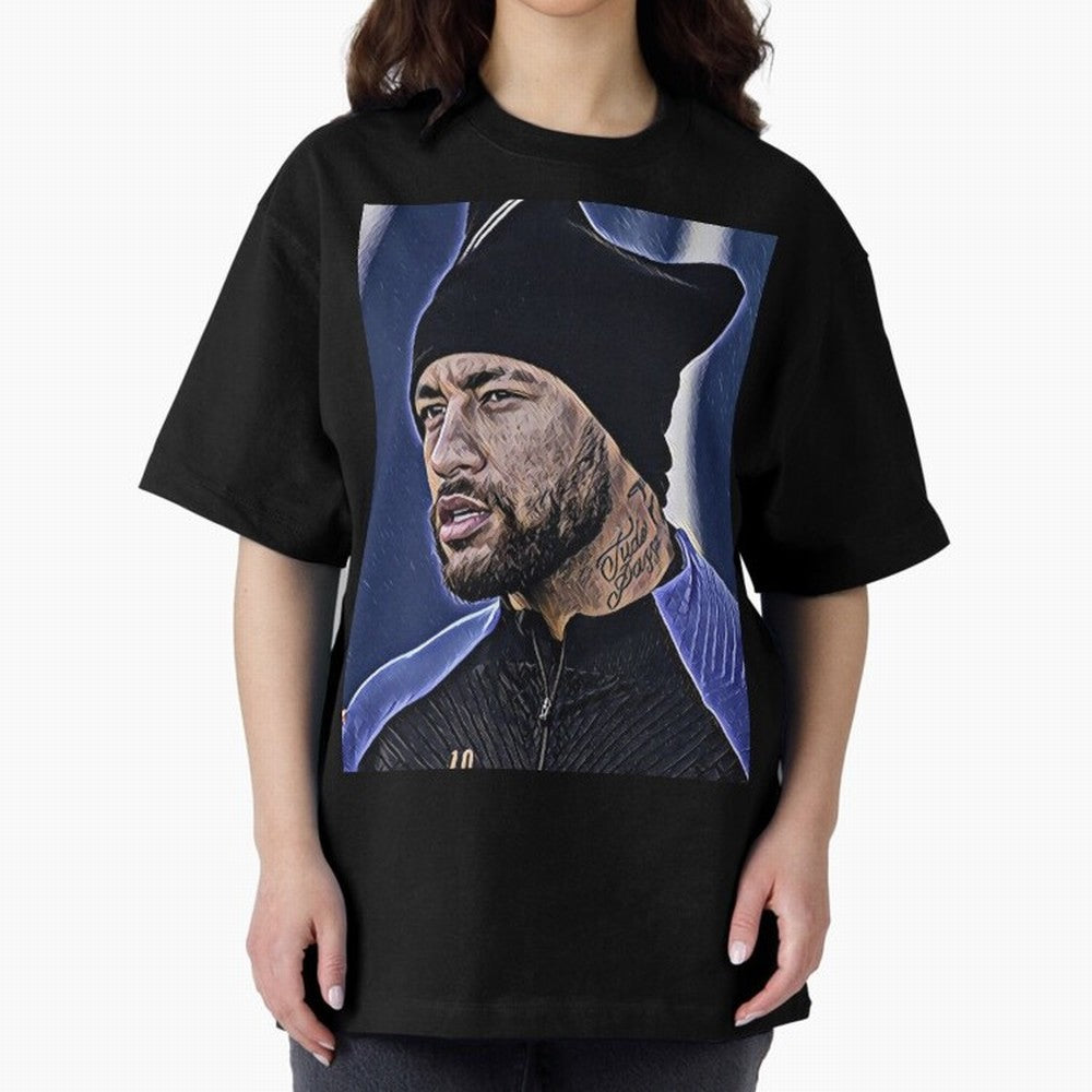 Neymar All Time Greatest Footballer Oversized T-Shirt Bring Home Match Day Hype around FIFA World Cup 2026 Group Stage, Mbappe and Neymar, Brazil, Portugal and Argentina, Stadium Memories, Football Loyalty, International Chants and Championship