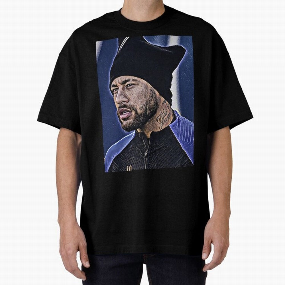 Neymar All Time Greatest Footballer Oversized T-Shirt Bring Home Match Day Hype around FIFA World Cup 2026 Group Stage, Mbappe and Neymar, Brazil, Portugal and Argentina, Stadium Memories, Football Loyalty, International Chants and Championship