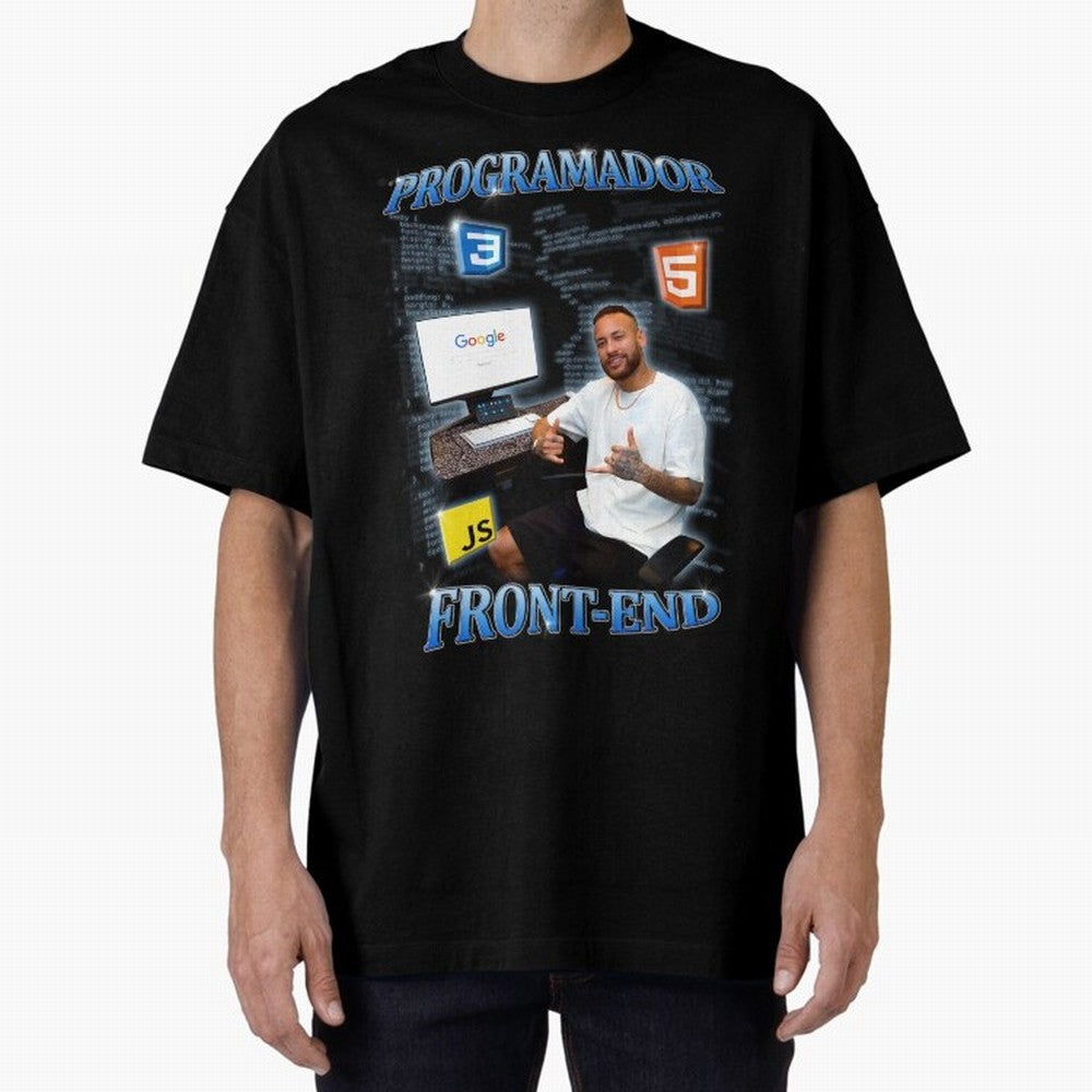 Programador front-end Neymar - Spanish Classic T-Shirt Remember Iconic Moments from Match Day Hype around FIFA World Cup 2026 Group Stage, Messi, Neymar and Mbappe, Spain, Worldwide Fan Energy, Dramatic Goals, Stadium Lights and Championship