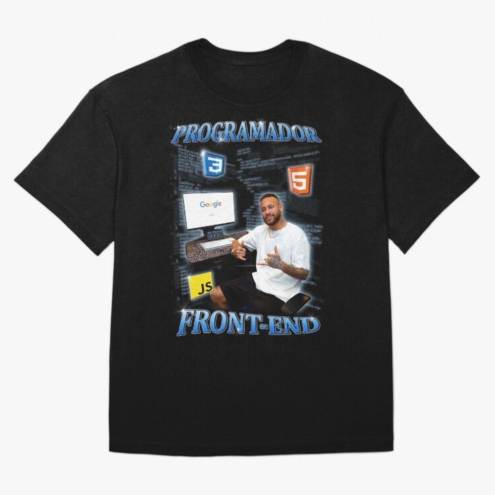 Programador front-end Neymar - Spanish Classic T-Shirt Remember Iconic Moments from Match Day Hype around FIFA World Cup 2026 Group Stage, Messi, Neymar and Mbappe, Spain, Worldwide Fan Energy, Dramatic Goals, Stadium Lights and Championship