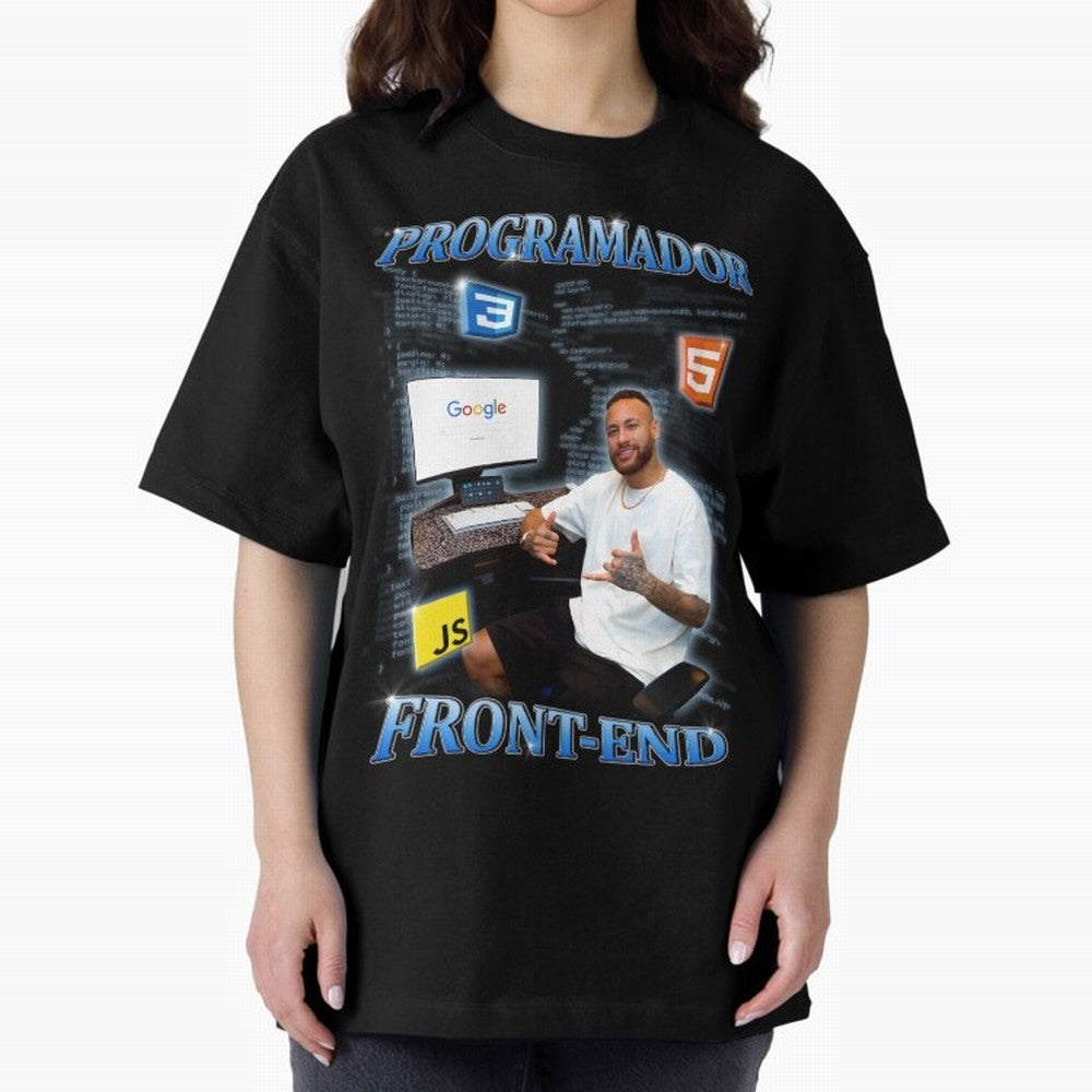 Programador front-end Neymar - Spanish Classic T-Shirt Remember Iconic Moments from Match Day Hype around FIFA World Cup 2026 Group Stage, Messi, Neymar and Mbappe, Spain, Worldwide Fan Energy, Dramatic Goals, Stadium Lights and Championship