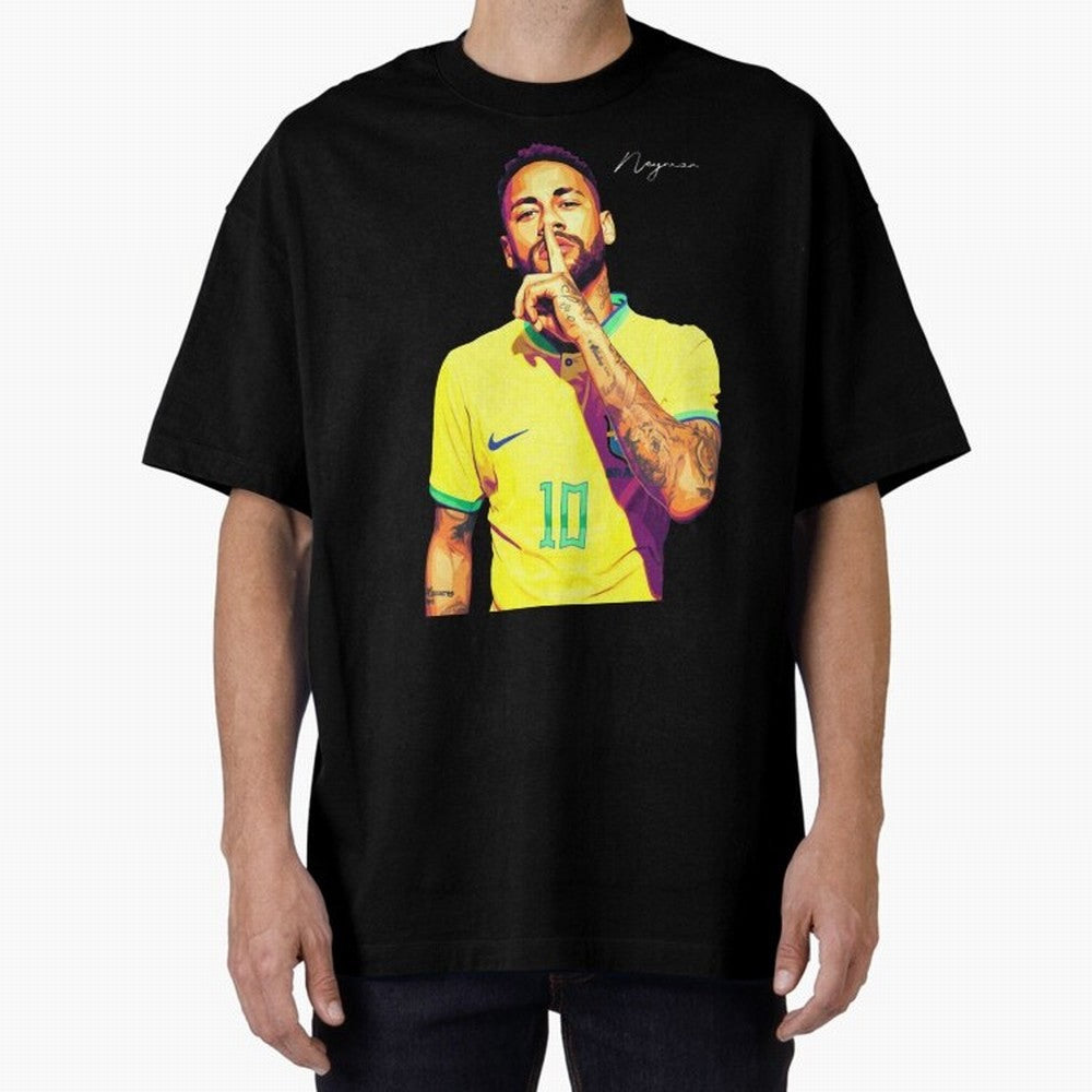 Neymar - vector Classic T-Shirt Follow the Road to Global Football Passion for FIFA World Cup 2026 Group Stage, Inspired by Haaland, England, Goal Celebration Energy, Supporter Heritage, Football Icons and Worldwide Tournament Joy; Great for Watch