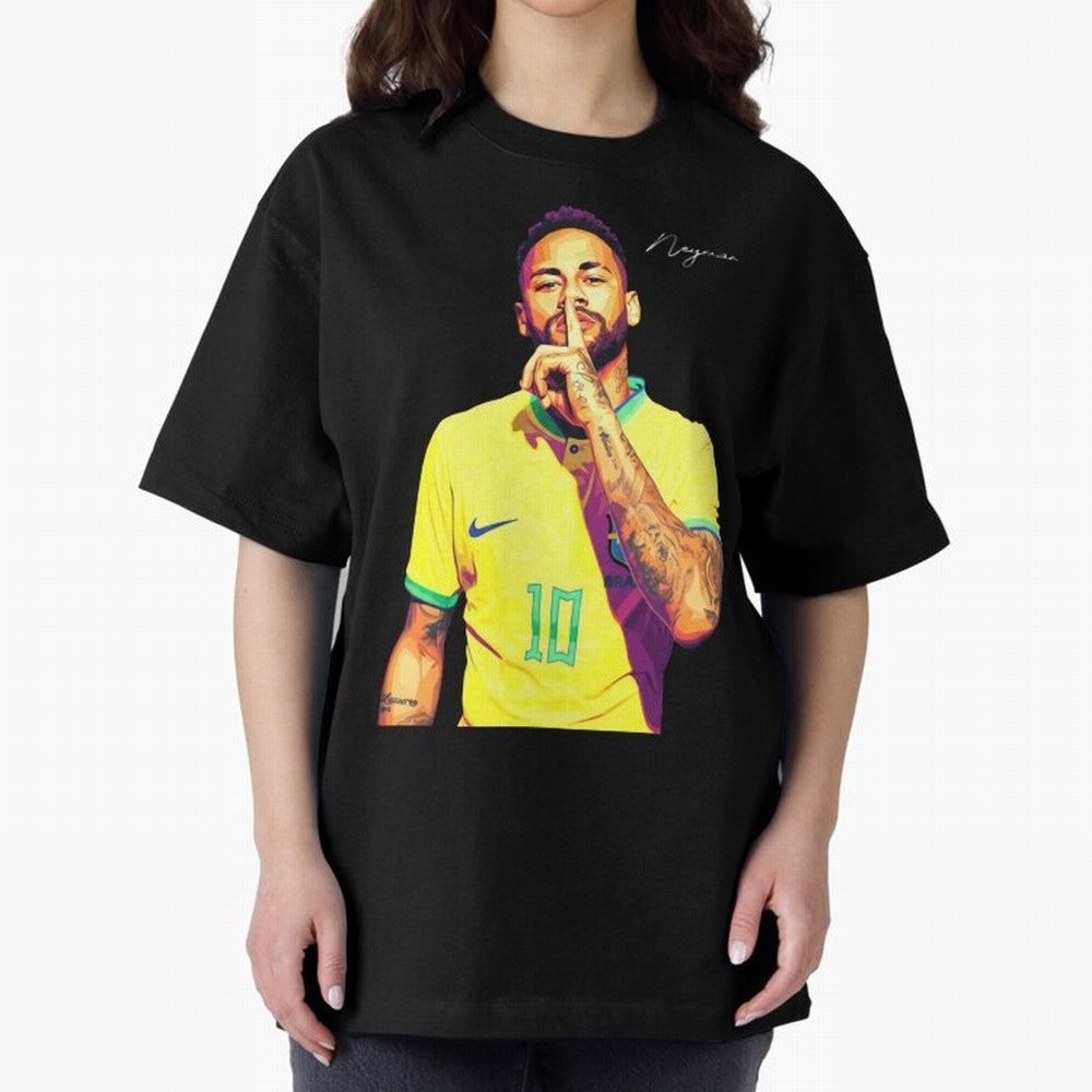Neymar - vector Classic T-Shirt Follow the Road to Global Football Passion for FIFA World Cup 2026 Group Stage, Inspired by Haaland, England, Goal Celebration Energy, Supporter Heritage, Football Icons and Worldwide Tournament Joy; Great for Watch
