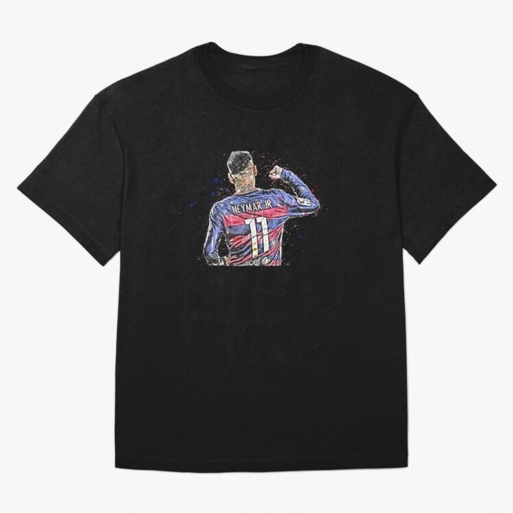 Neymar Neymar Oversized T-Shirt Upgrade FIFA World Cup 2026 Group Stage Spirit, Made for France, Messi, CR7 and Mbappe, Vintage Soccer Flavor, Modern Football Stars, National Flags and Final Night Emotion; Made for Die Hard Supporters, Soccer