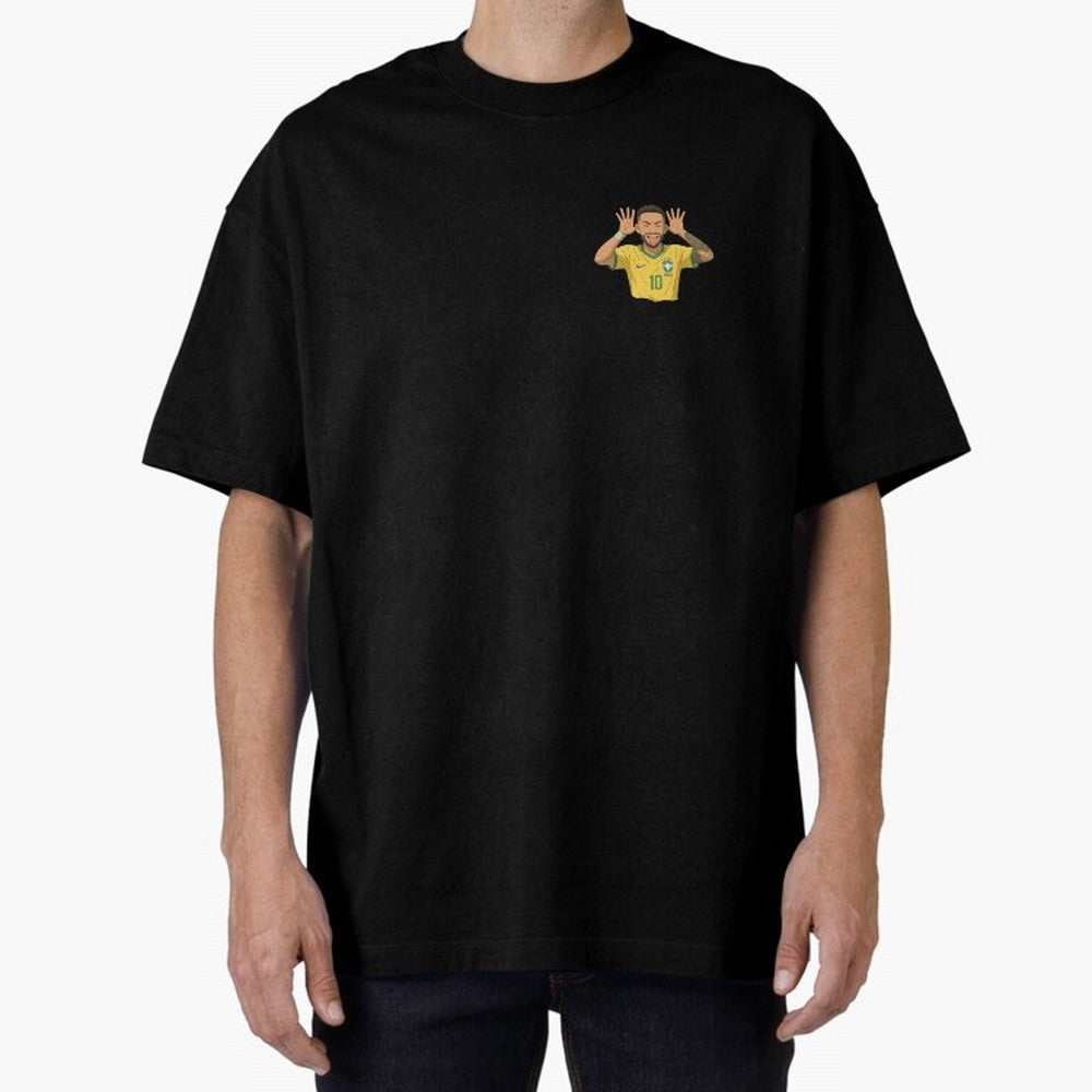 Neymar Brazil ¨C Tongue-Out Celebration | Yellow Kit #10 | Ghibli Style Classic T-Shirt Show Your Tournament Heart for Match Day Hype around FIFA World Cup 2026 Group Stage, Neymar, Argentina, Soccer Culture, Superstar Moments, National Team Dreams