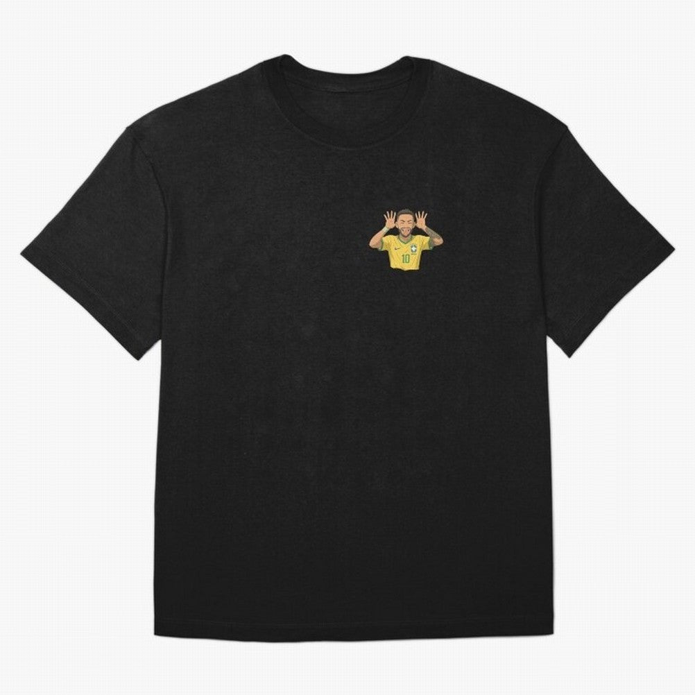 Neymar Brazil ¨C Tongue-Out Celebration | Yellow Kit #10 | Ghibli Style Classic T-Shirt Show Your Tournament Heart for Match Day Hype around FIFA World Cup 2026 Group Stage, Neymar, Argentina, Soccer Culture, Superstar Moments, National Team Dreams