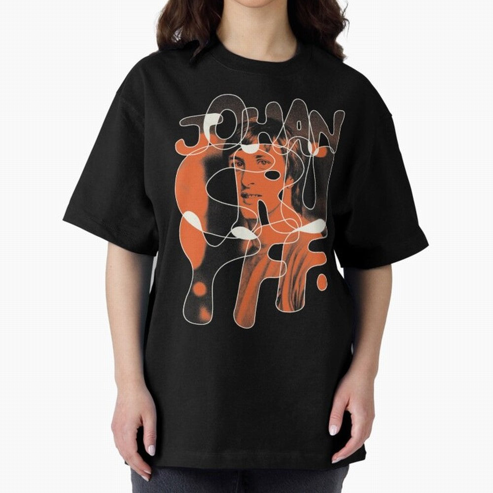Johan Cruyff ¨C Abstract Football Icon Art Classic T-Shirt Keep the Match Day Mood of Match Day Hype around FIFA World Cup 2026, Messi, Argentina, France and Brazil, Goal Celebration Energy, Supporter Heritage, Football Icons and Worldwide