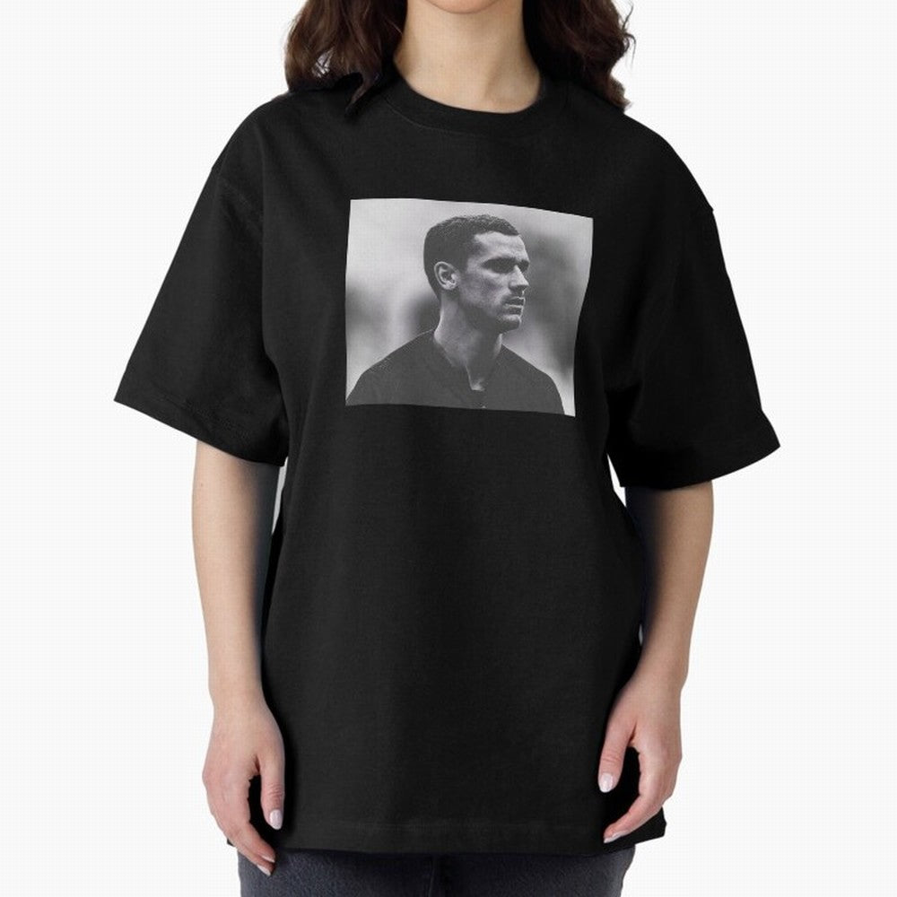 Antoine Griezmann Oversized T-Shirt Celebrate National Team Dreams in the FIFA World Cup 2026 Journey through CR7 Highlights, Germany Pride, Supporter Pride, Iconic Celebrations, Legendary Names and Global Match Day Energy; Ideal for Football Dads,