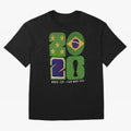 Brazil Football World Cup 2026 - Can Mex Usa Typography Essential T-Shirt Join the Countdown to Global Football Passion for FIFA World Cup 2026 USA Canada Mexico, with Messi, Spain, Champion Mindset, Group Stage Buzz, Knockout Tension and