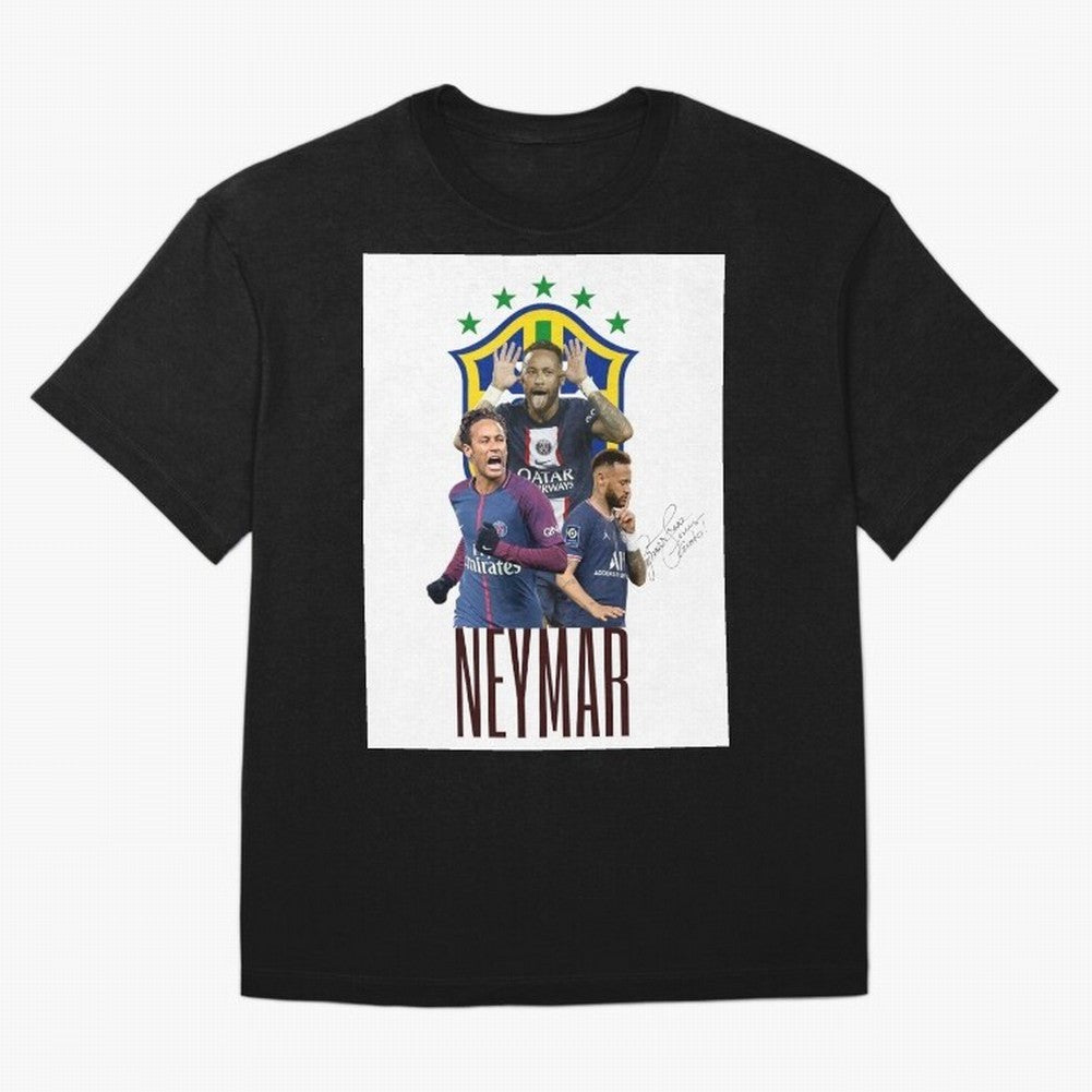 Neymar pst design. Active T-Shirt Relive Legendary Nights from Match Day Hype around FIFA World Cup 2026, Messi, Germany, Championship Spirit, Famous Goals, Roaring Crowds and International Football Unity; Created for Match Day Parties, Soccer